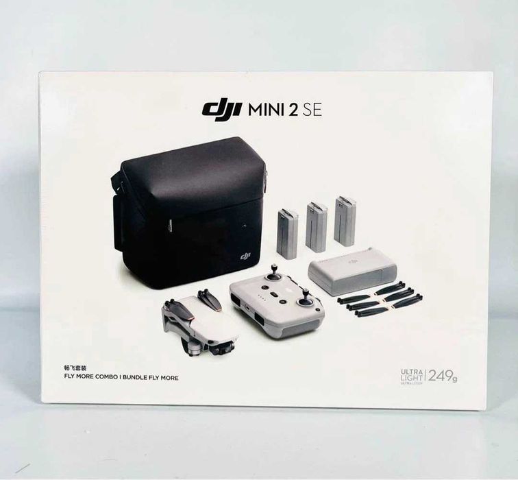 Drona DJI Mini 2 SE Fly More Combo 3 x Baterii