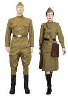 Продажа Военной формы ВОВ на 9-Мая РККА, для взрослых. Только оптом!