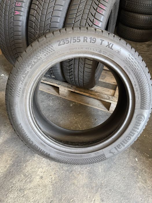 4 anvelope iarna 235/55/19 Continental 7.7-7.8 mm!