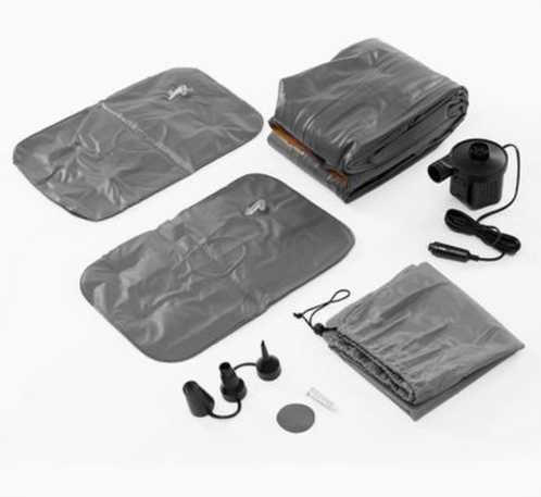 Saltea gonflabila auto / masina + cadou 2 perne gonflabile + pompa 12v