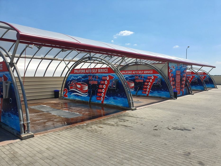 Spalatorie auto self service/ spălătorie cu jetoane/ car wash.