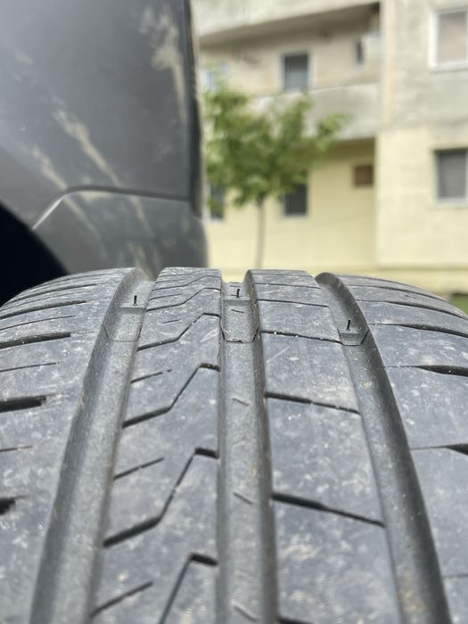 Set 4 Anvelope Vară Hankook Kinergy Eco² 195/65 R15 cu Jante Tablă - DOT 2024