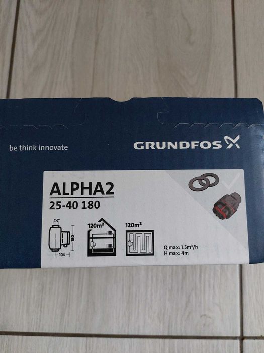 Pompă de circulație Grundfos ALPHA2 25-40 180