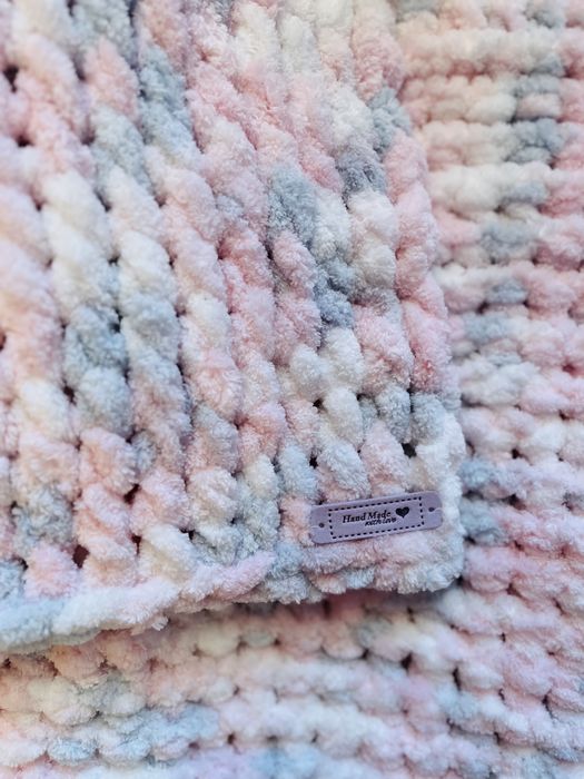 Бебешко одеяло от прежда Ализе Пуфи