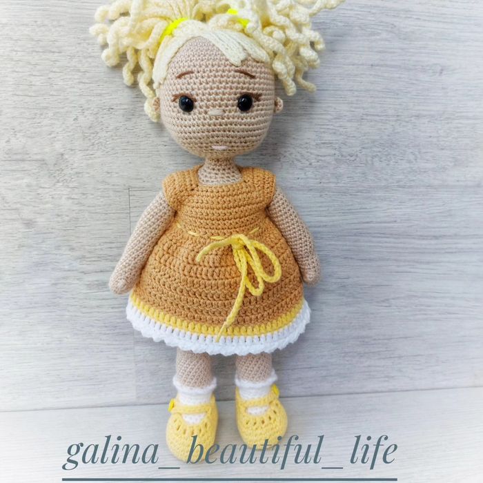 Вязаные игрушки.