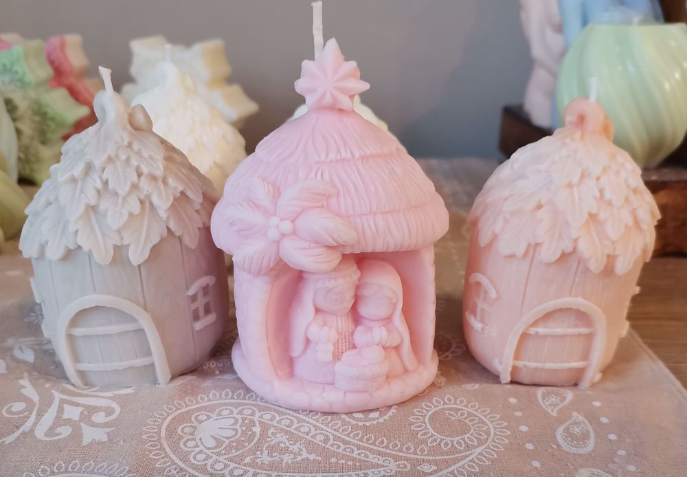 Коледни     Свещи