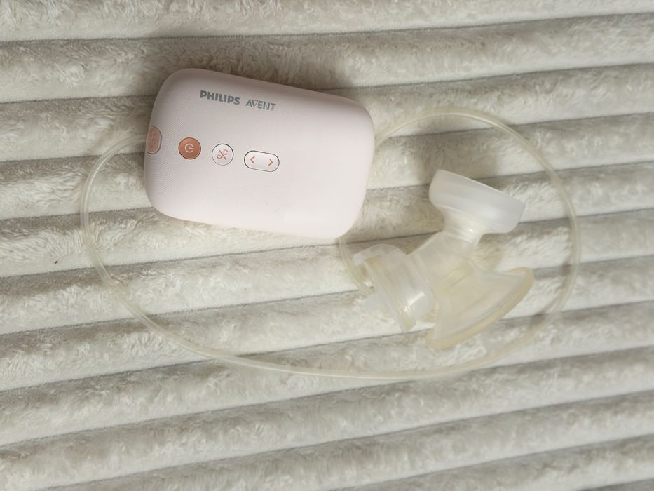 Pompă de sân electrică Philips Avent + pompă manuală – accesorii cadou