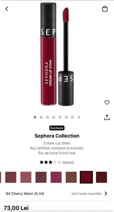 Vând ruj Sephora Collection