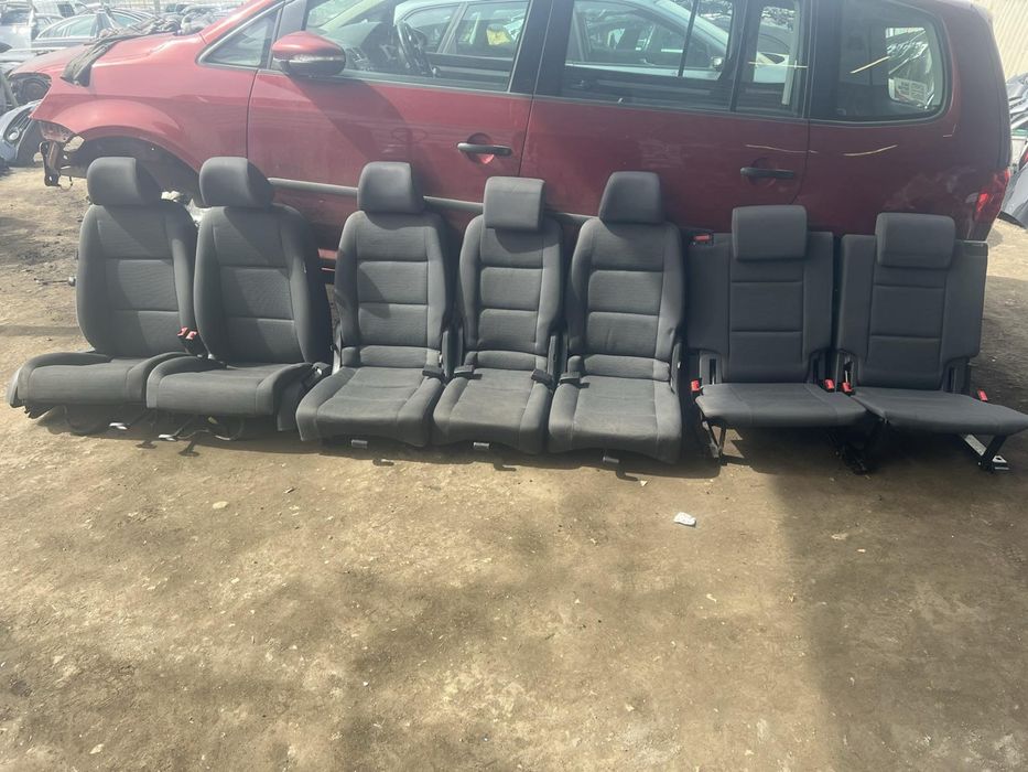 Салон VW TOURAN 2010-15год ляв Туран 2 подгрев 7 места ном 923