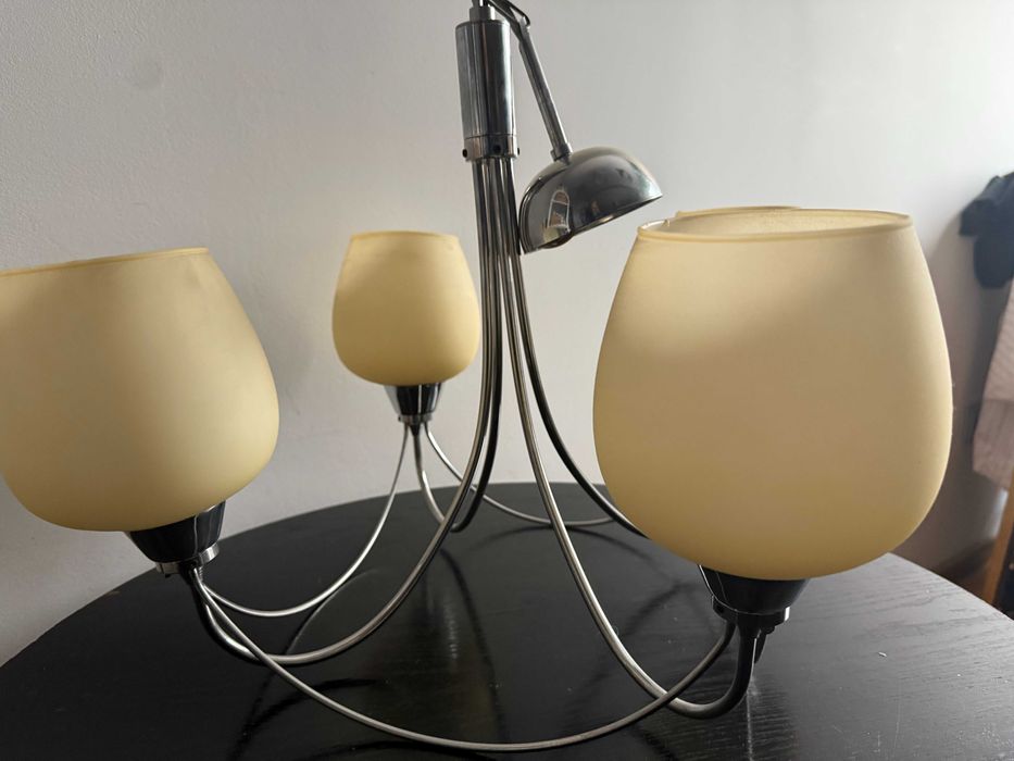 Vand lustra, candelabru cu 4 brate, impecabila