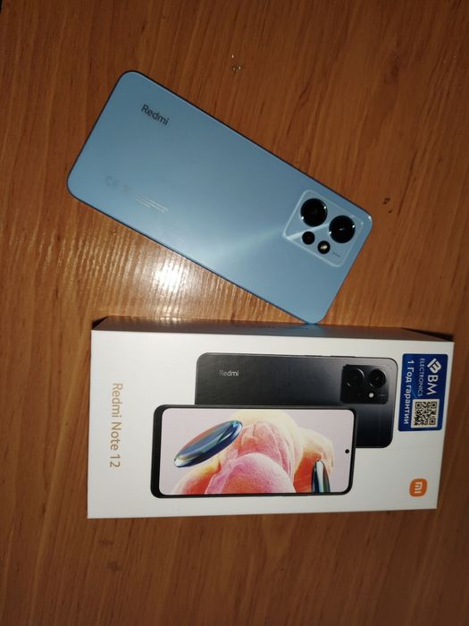 Redmi note 12 (karobka,dokument) ideal holatda