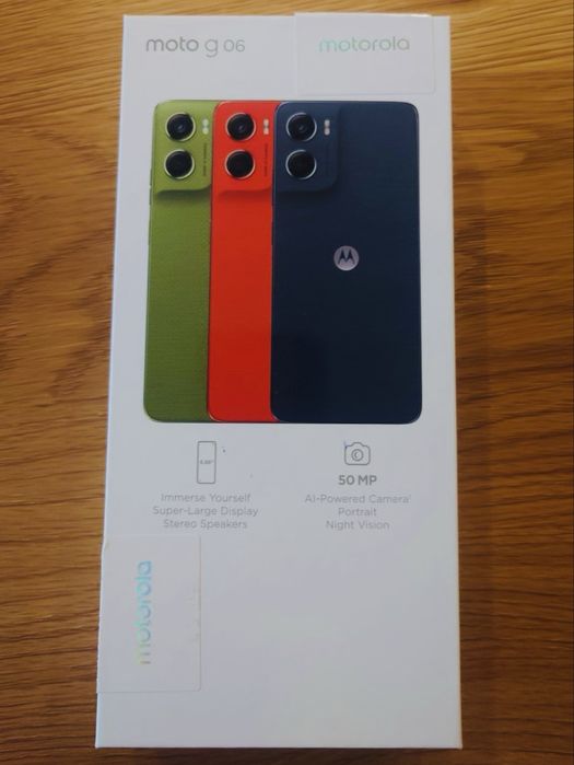 Motorola g06 чисто нов