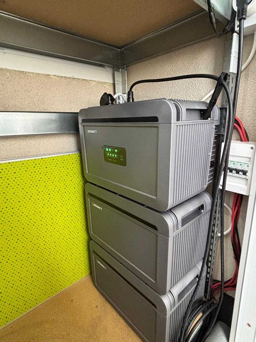 Baterie Balcon Hibrid Growatt Nexa 2000 (master + 2 extensii 6KW)