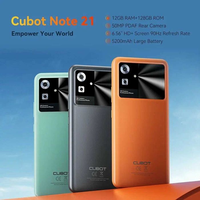 CUBOT note21/12GB-128GB-1TB/