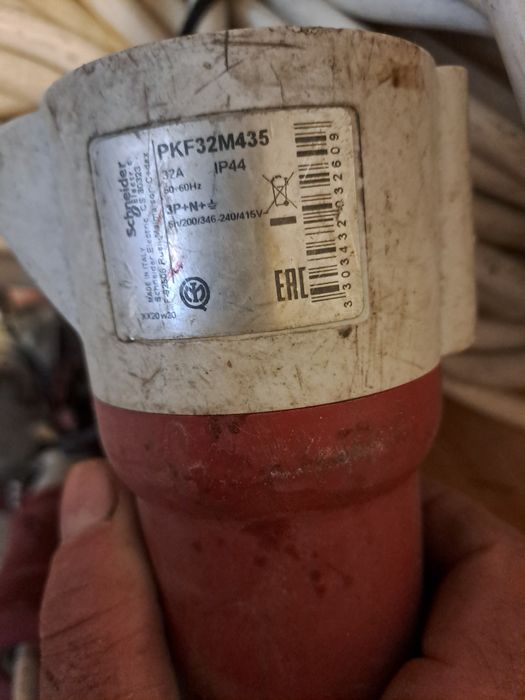 Cablu trifazat 37 metri și cablu monofazat 18 metri