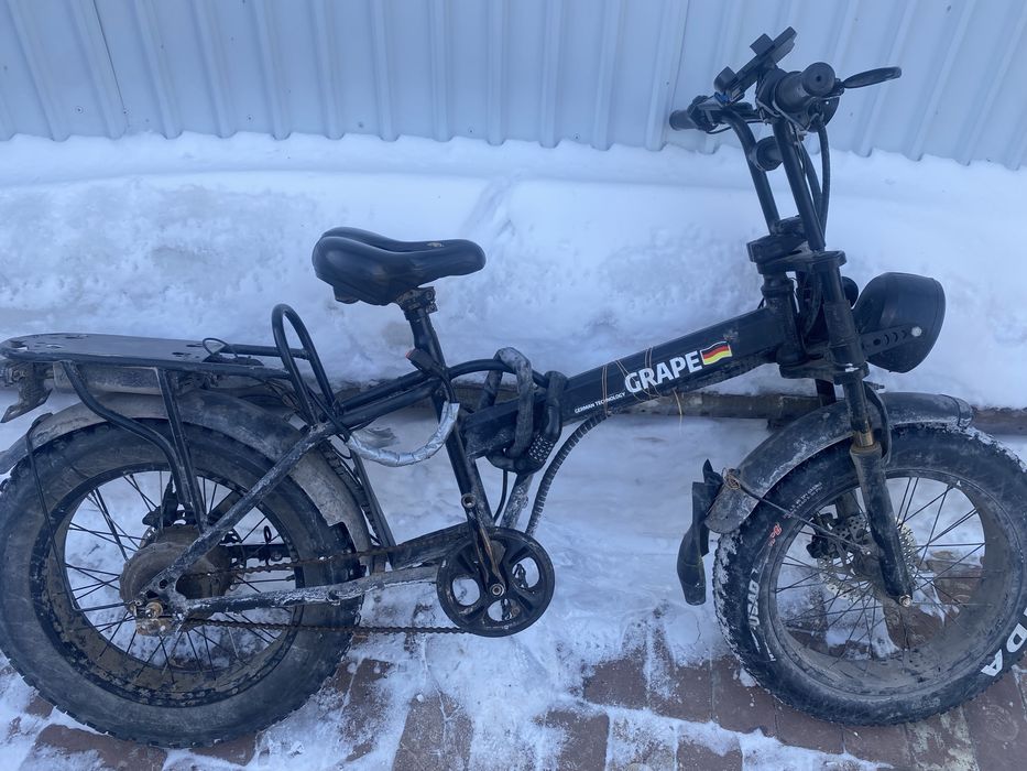 Продам электро велосипед grape