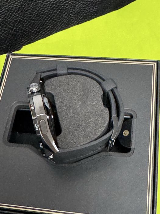 ЧИСТО НОВ 46mm Huawei watch GT 6 Гаранция Yettel 2028 Black gt6