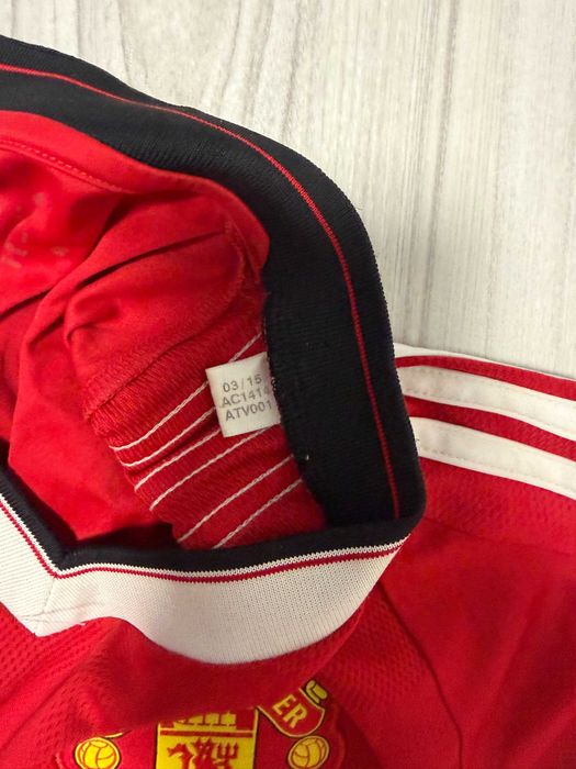 Adidas 2015-16 Manchester United Home Shirt Shaw''оригинална мъжка тен