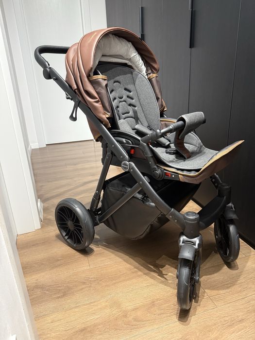 Carucior 3 in 1 LEXXO Brown – Krausman – Testat ADAC