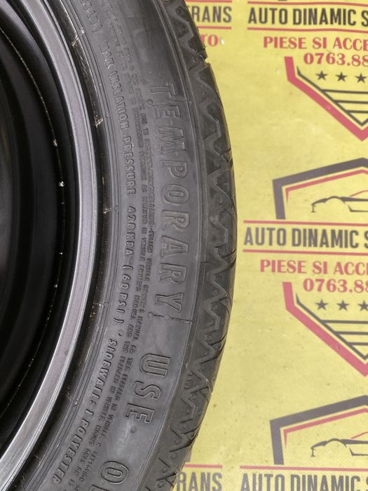 Roata de rezerva slim OEM GM Opel Insignia 125 70 17 5X120  2008-2017