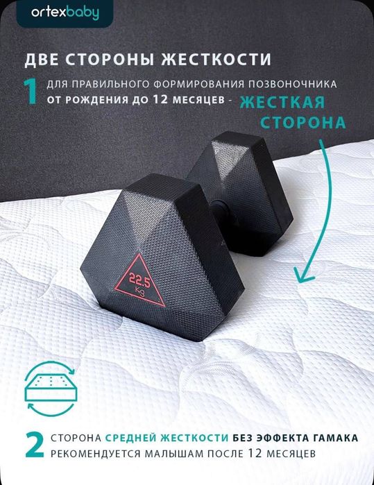 Детская кроватка с матрасом