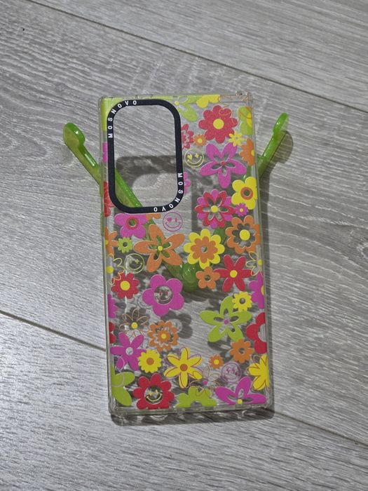 Husă MOSNOVO pentru Samsung Galaxy S24 Ultra,slim,transparentă, floral
