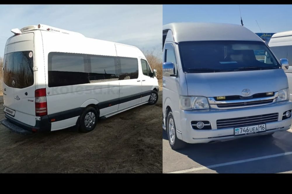 Пассажирские перевозки Мерседес Спринтер. ТОЙОТА ХАЙС