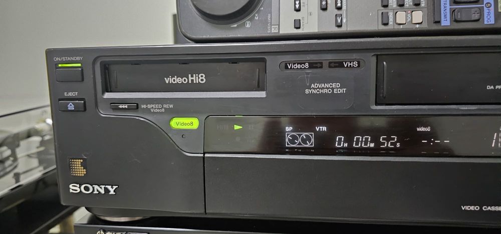 Video Sony EV-T 1/HI 8 Hi-Fi Stereo! Video Recorder