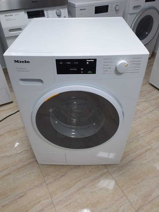 UK - 9Кг - Miele W1 Пералня Series Black & White PowerWash Миеле 12м Гаранция