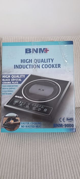 Plită cu inducție portabilă BNM+ Bio Natural Medical, 1800W, NOUĂ