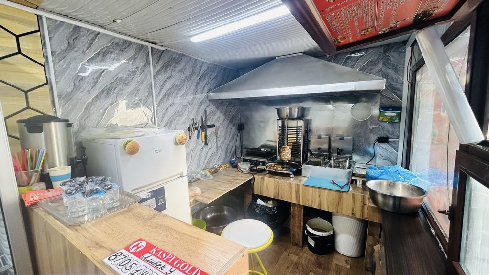 Будка киоск донерная