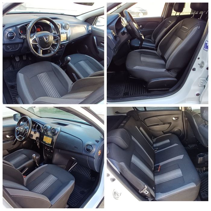 Dacia Sandero Stepway 2019 LED Prestige NAVI JANTE PILOT diesel 1.5dci 90CP EURO6 fara Ad Blue