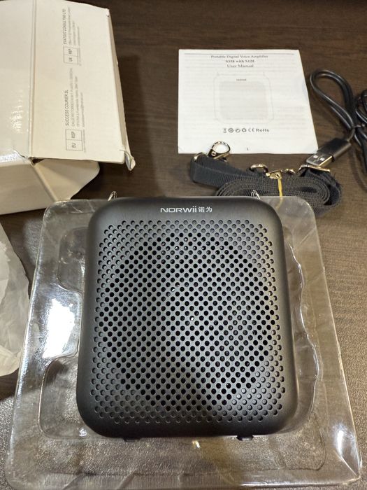 NORWII цифров усилвател на глас / Voice Amplifier с микрофон