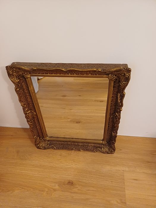 Accesoriu decorațiune vintage colectie lemn sticla ipsos 1950