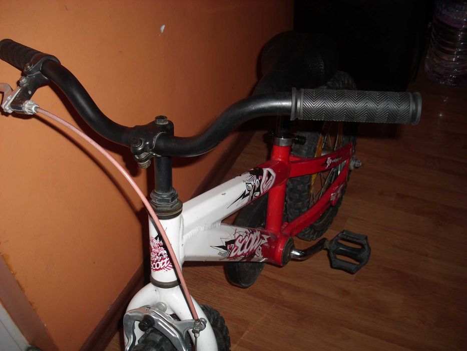 SCOTT 16 ″ USA Детски велосипед,колело със спомагателни колела.Промо!