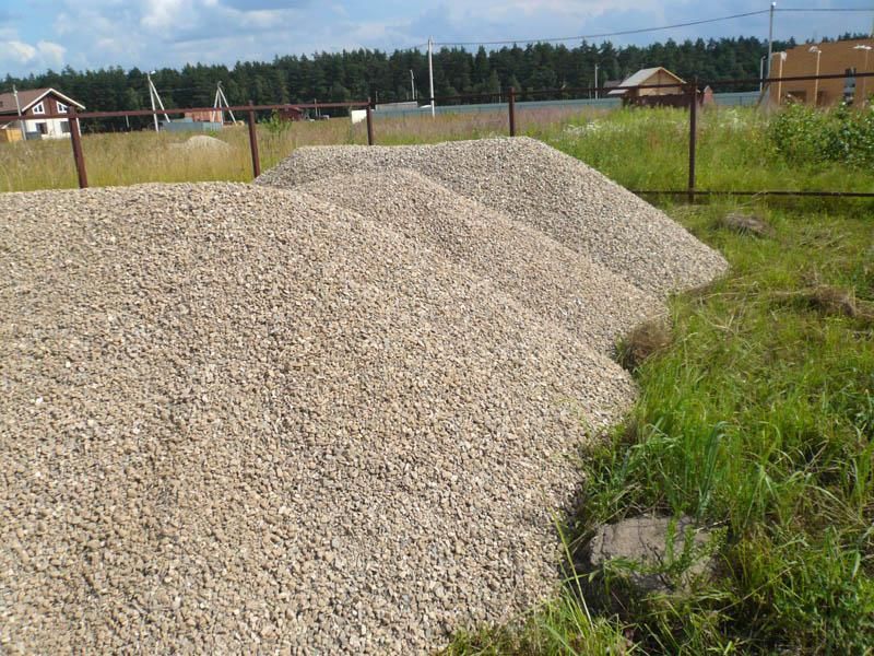 Шебень, грунт, пгс, желтый песок