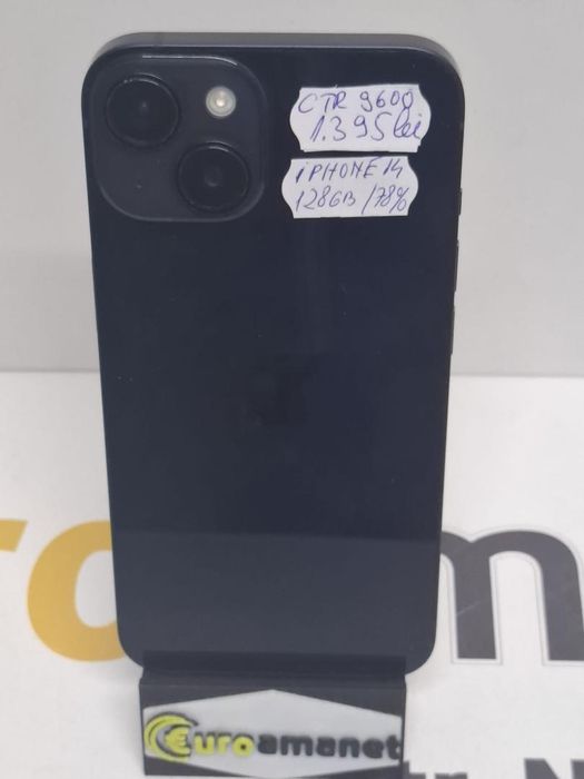 Telefon mobil Apple iPhone 14, 128GB -N2-
