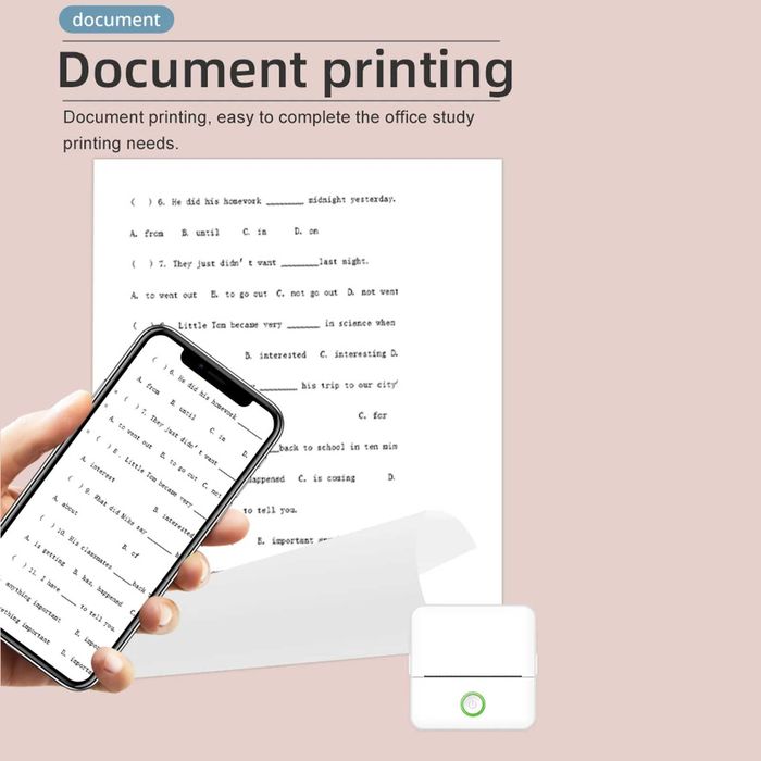 Преносим Bluetooth термичен принтер X6