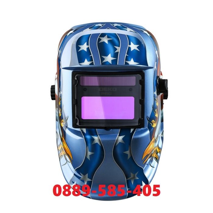 НЕМСКИ автоматичен с функции заварачен шлем маска каска за електрожен