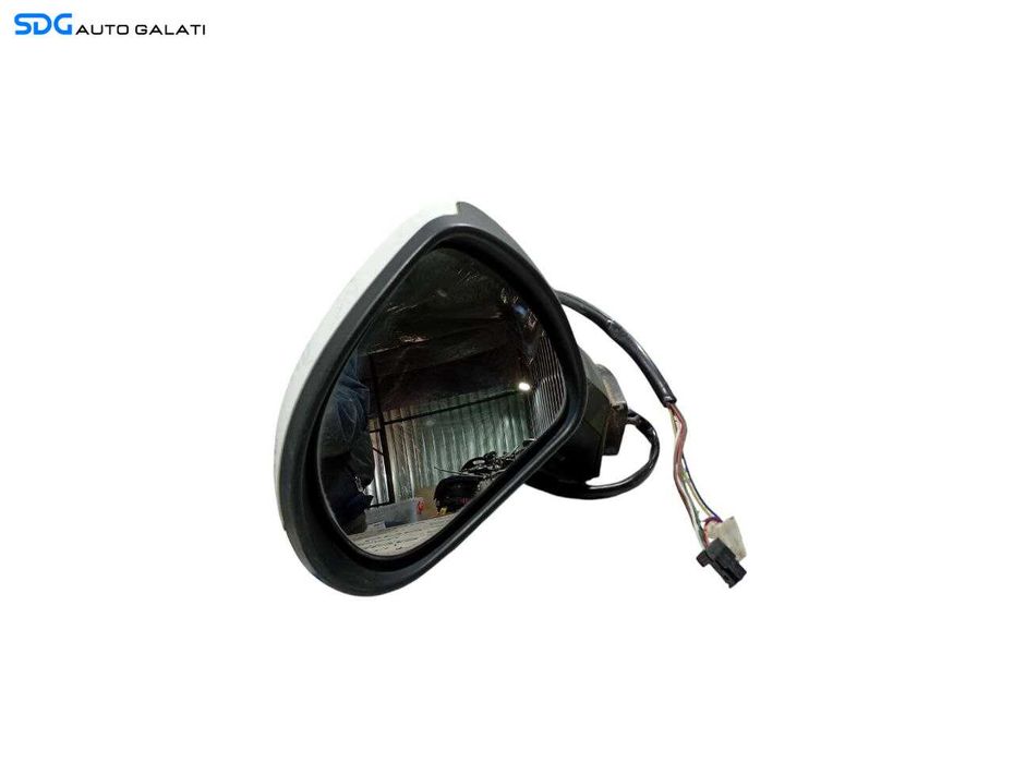 Oglinda Electrica Stanga Peugeot 207 CC Cabrio 2006 - 2014 Culoare alb [LR0777]