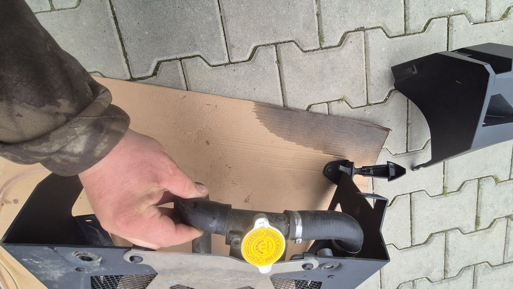 Kit relocare radiator atv can am