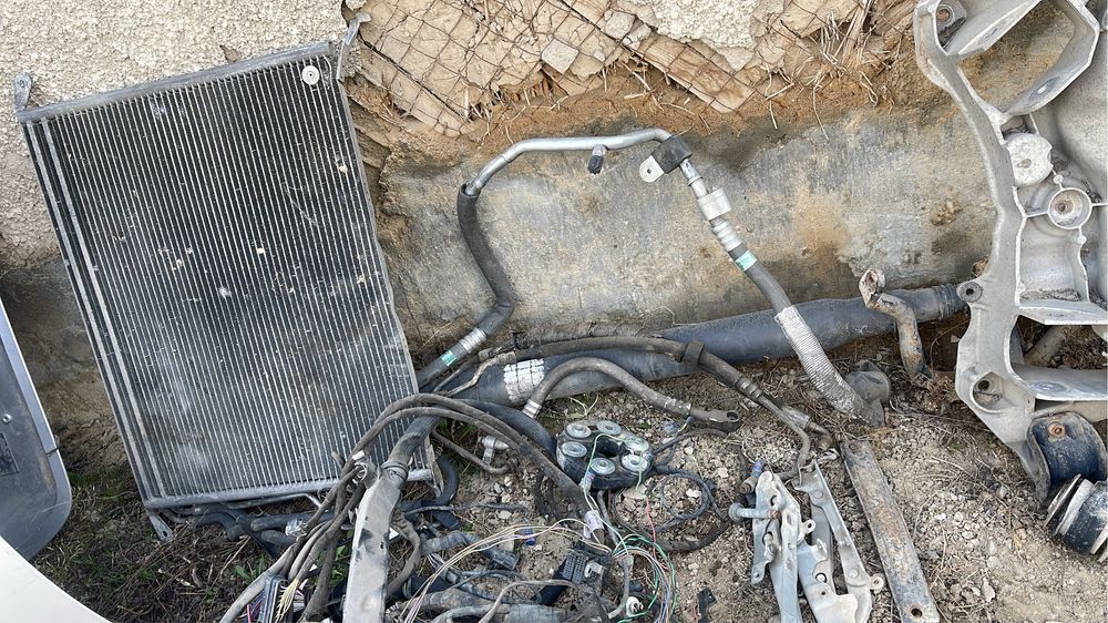 W220 запчасть багаж балка кондиционер