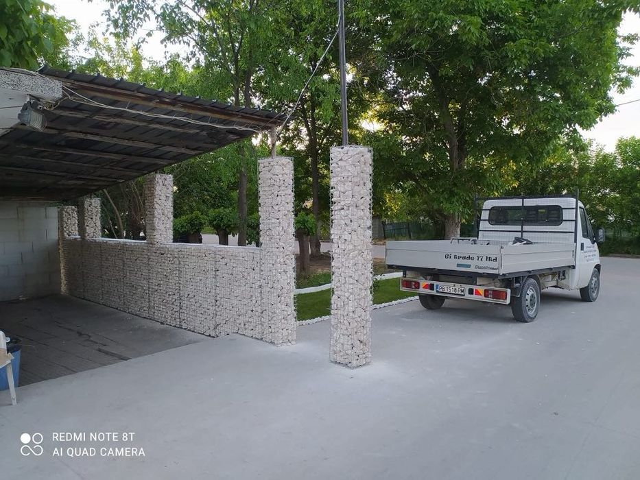 Пройзводство на Габиони (Подпорна стена)