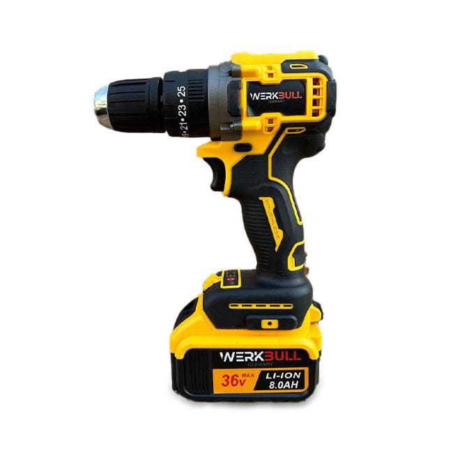 Акумулаторни Безчеткови Импакт и Винтоверт 36V 8AH в куфар WerkBull