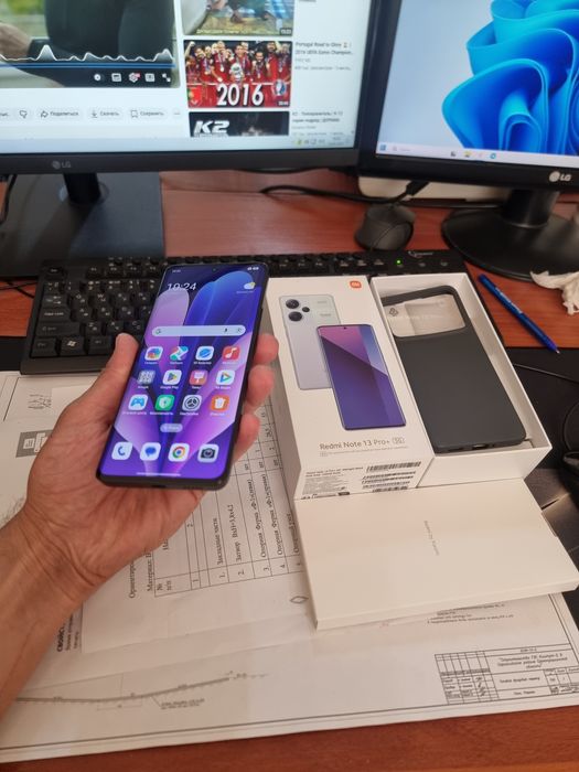 Redmi note 13pro +5G 12/256gb ochilmagan usta kurmagan aybi yuq tozza