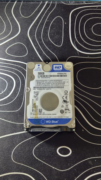 SSD sata WD 500Ggb