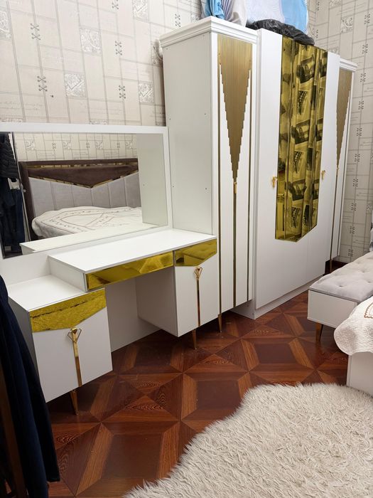 Спальный гарнитур сатылады матрасымен 100%