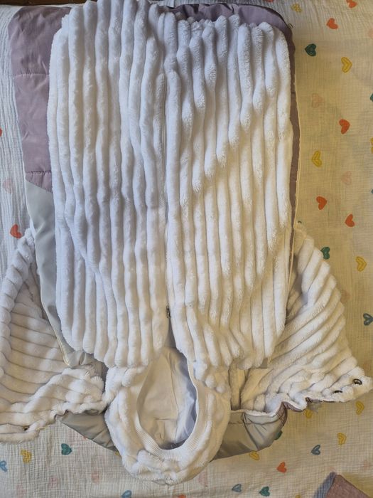 Детский конверт зимний для выписки