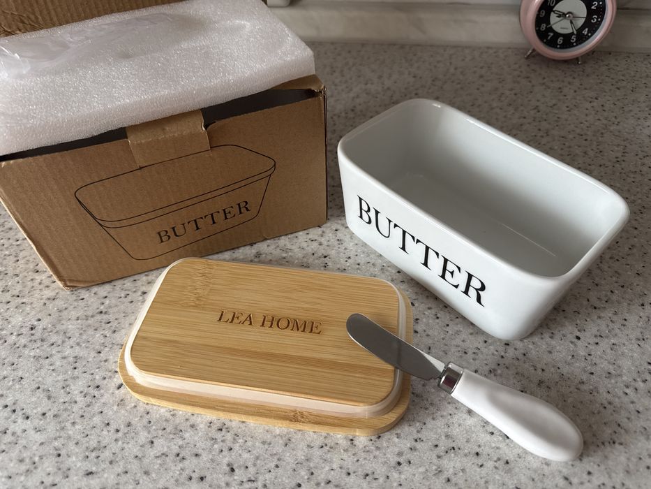 Новая маслёнка LEA HOME с ножом