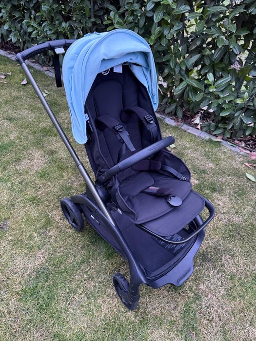 Carucior Bugaboo Dragonfly black skyline blue